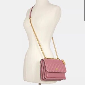 Klare Crossbody Bag With Linear Quilting